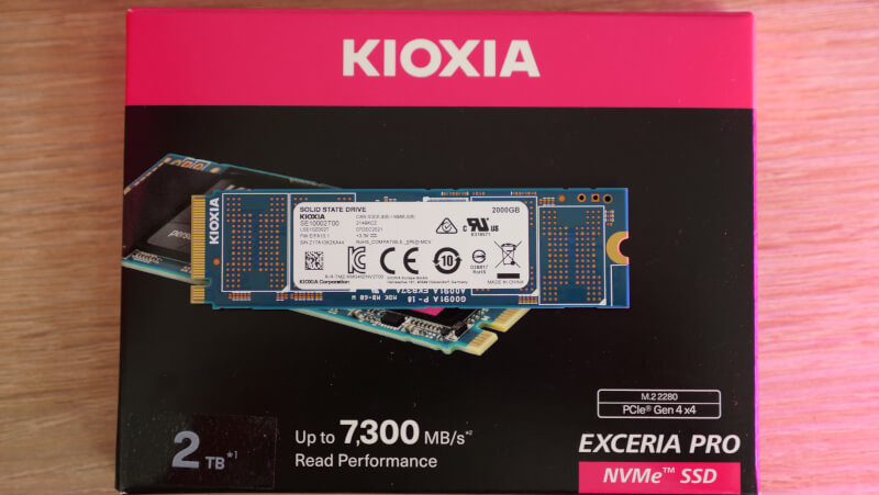 KIOXIA Exceria Pro m.2 SSD